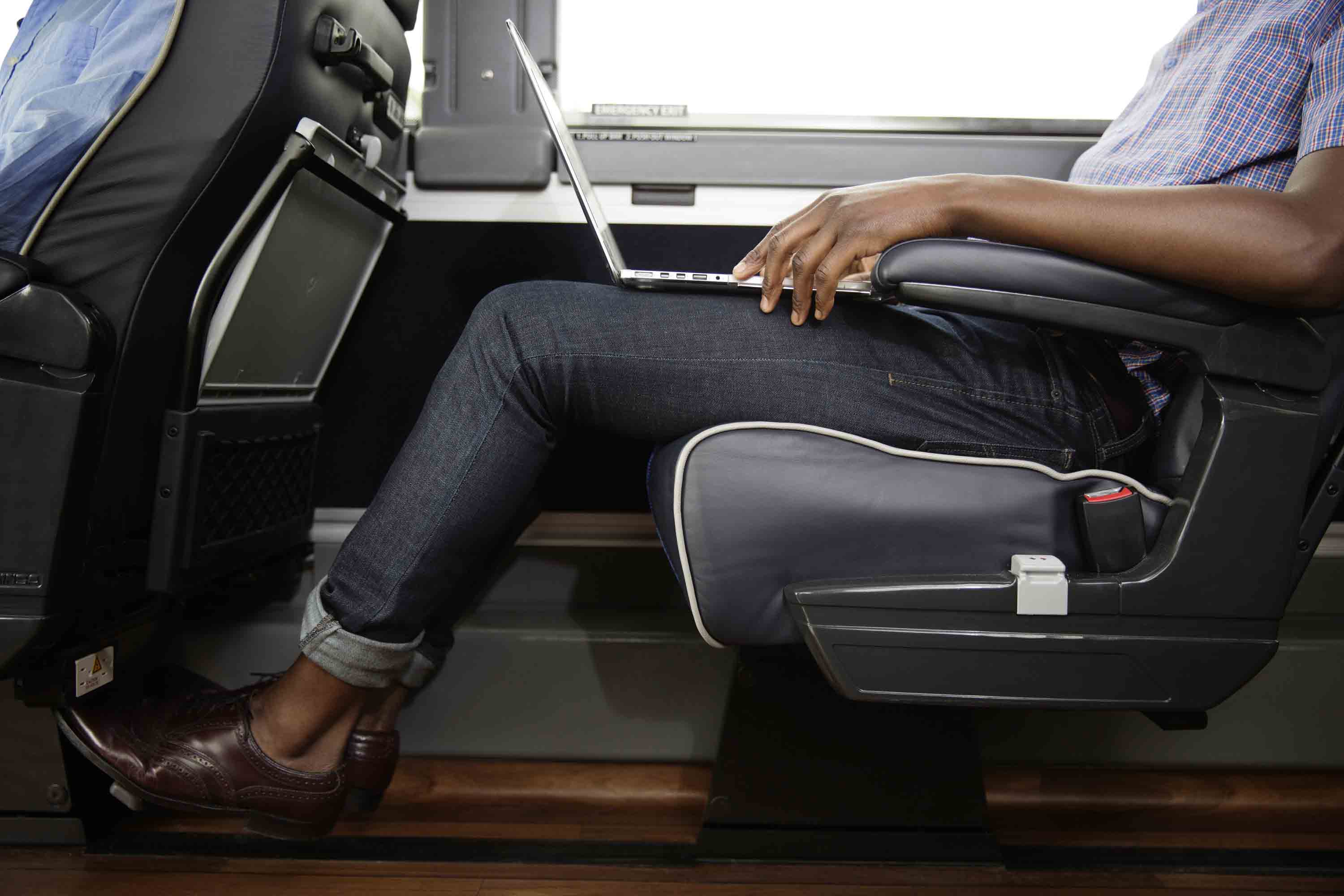 Leg Room and laptop