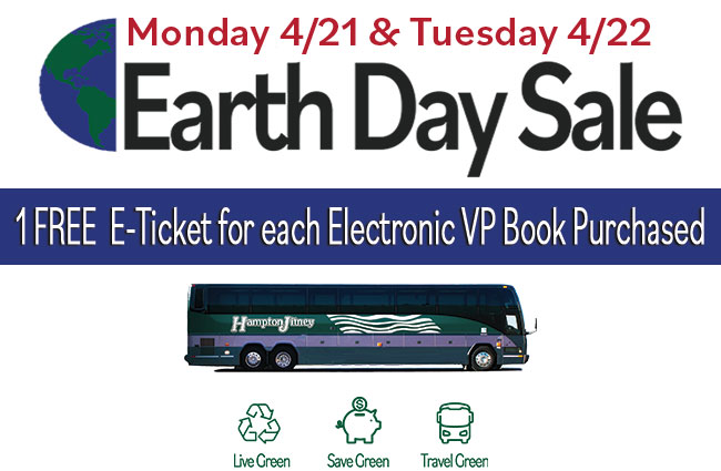 Hampton Jitney - Earth Day 2025 Sale