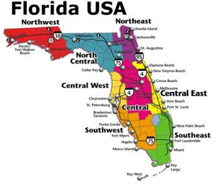 Map of Florida